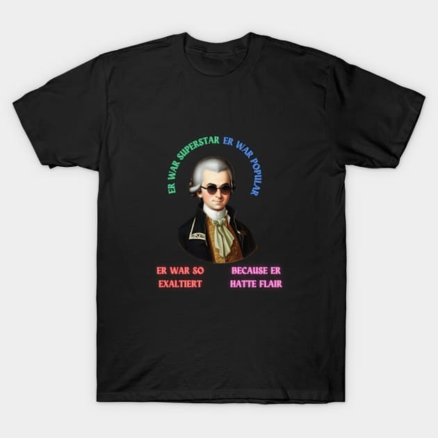 FALCO Rock Me Amadeus T-Shirt by Seligs Music